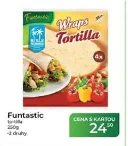 Tamda Foods Funtastic tortilla nabídka
