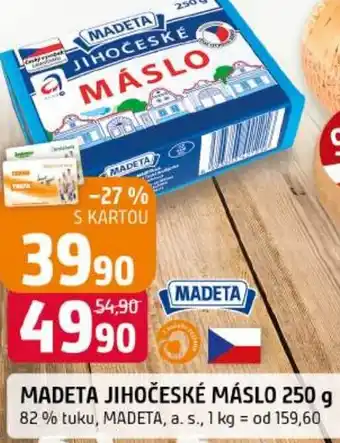 Trefa Madeta jihočeské máslo nabídka