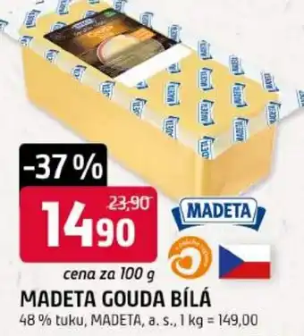 Trefa Madeta gouda bílá nabídka