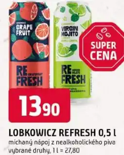 Trefa Lobkowicz refresh nabídka
