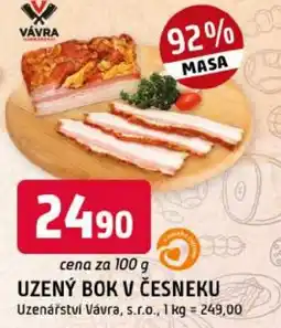 Trefa Uzený bok v česneku nabídka