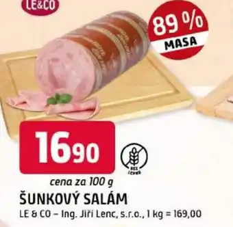 Trefa Šunkový salám nabídka