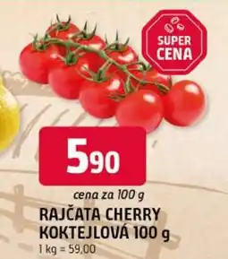 Trefa Rajčata cherry koktejlová nabídka