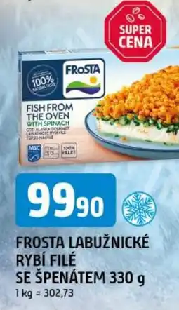 Trefa Frosta labužnické rybí filé se špenátem nabídka