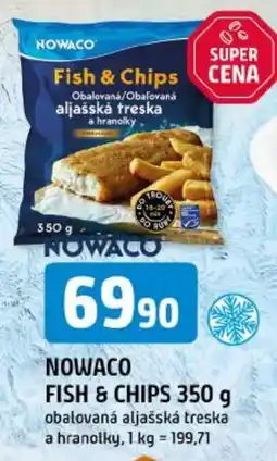 Trefa Nowaco fish & chips nabídka