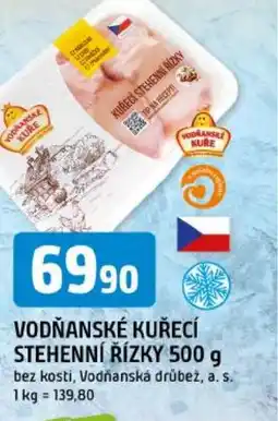 Trefa Vodňanské kuřecí stehenní řízky nabídka