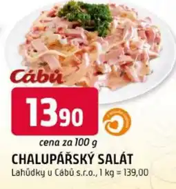 Trefa Chalupářský salát nabídka