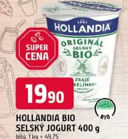 Trefa Hollandia bio selský jogurt nabídka