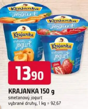 Trefa Krajanka smetanový jogurt nabídka