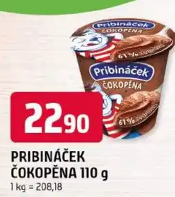 Trefa Pribináček čokopěna nabídka