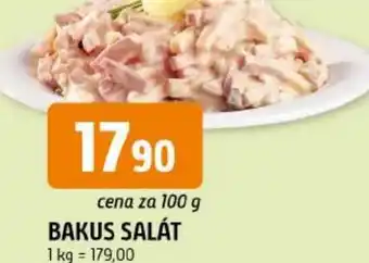 Trefa Bakus salát nabídka