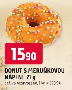 Trefa Donuts meruňkovou náplní nabídka
