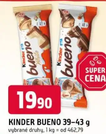 Trefa Kinder bueno nabídka