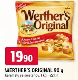 Trefa Werther's original nabídka