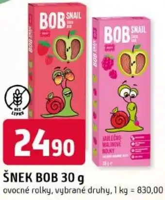 Trefa Šnek bob nabídka