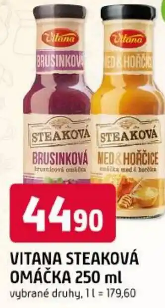 Trefa Vitana steaková omáčka nabídka