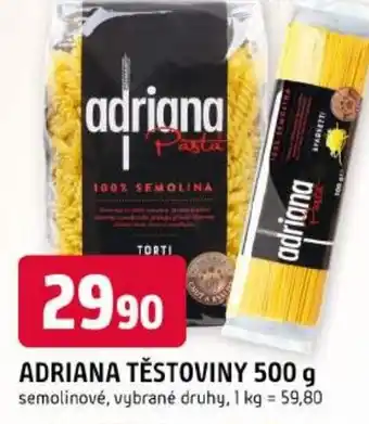 Trefa Adriana těstoviny nabídka