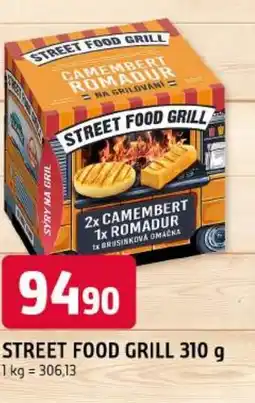 Trefa Street food grill nabídka