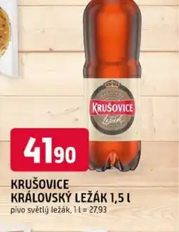 Trefa Krušovice královský ležák nabídka