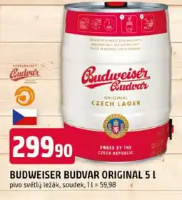 Trefa Budweiser budvar original nabídka