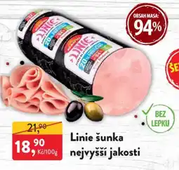 MP Krásno Linie šunka nejvyšší jakosti nabídka