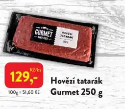 MP Krásno Hovězí tatarák Gurmet nabídka
