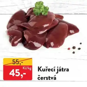 MP Krásno Kuřecí játra čerstvá nabídka