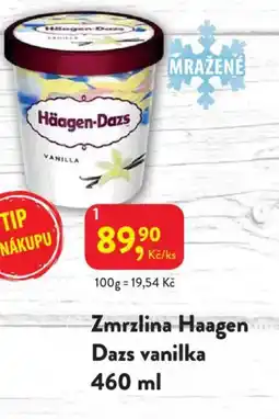 MP Krásno Zmrzlina Haagen Dazs vanilka nabídka