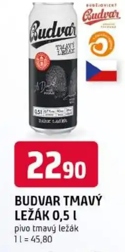 Trefa Budvar Tmavý ležák nabídka