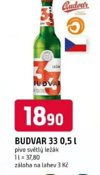 Trefa Budvar 33 nabídka