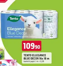 Trefa Tento Ellegance blue decor nabídka