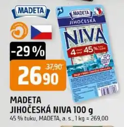 Trefa Madeta Jihočeská niva nabídka