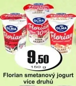 Adam OLMA Florian smetanový jogurt nabídka
