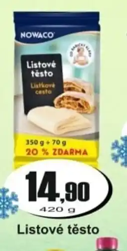 Adam Listkové cesto nabídka