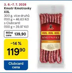 Tesco Kmotr Kmotrovky XXL nabídka