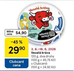 Tesco Veselá kráva nabídka