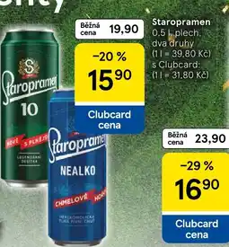 Tesco Staropramen nabídka