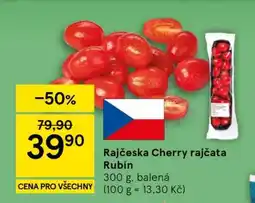 Tesco Rajčeska Cherry rajčata Rubín nabídka
