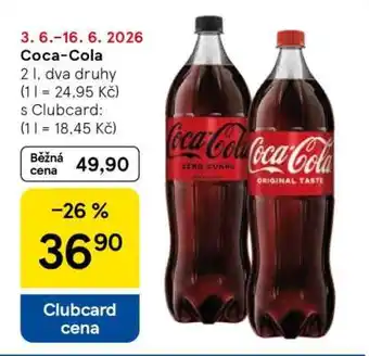 Tesco COCA-COLA nabídka