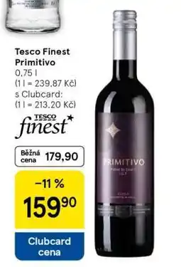 Tesco Tesco Finest Primitivo nabídka