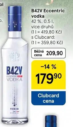 Tesco B42V Eccentric Vodka nabídka