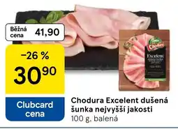 Tesco Chodura Excelent dušená šunka nejvyšší jakosti nabídka