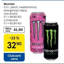 Tesco Monster nabídka