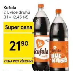 Tesco Kofola nabídka