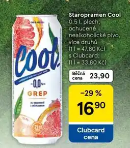 Tesco Staropramen Cool nabídka