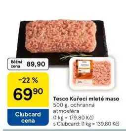 Tesco Tesco Kuřecí mleté maso nabídka