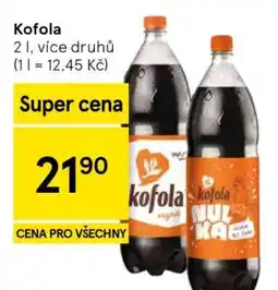 Tesco Kofola nabídka