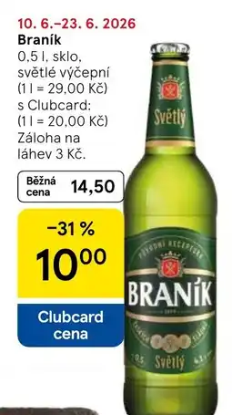 Tesco Braník nabídka