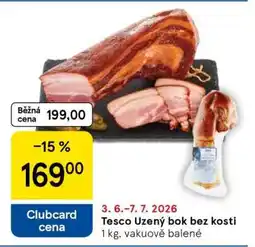 Tesco Tesco Uzený bok bez kosti nabídka