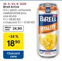 Tesco Birell Active nabídka